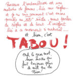 les règles c'est tabou