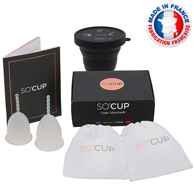 Pack 2 cups + stérilisateur